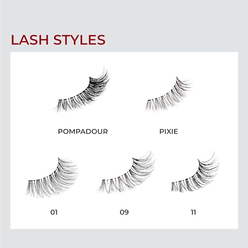 KISS So Wispy Curated Collection of Bestselling False Eyelash Styles Multipack, Volume & Curl, Lash Extensions Look, Signature Wispy Effect, Cruelty Free, Reusable, Contact Lens Friendly, 5-Pair