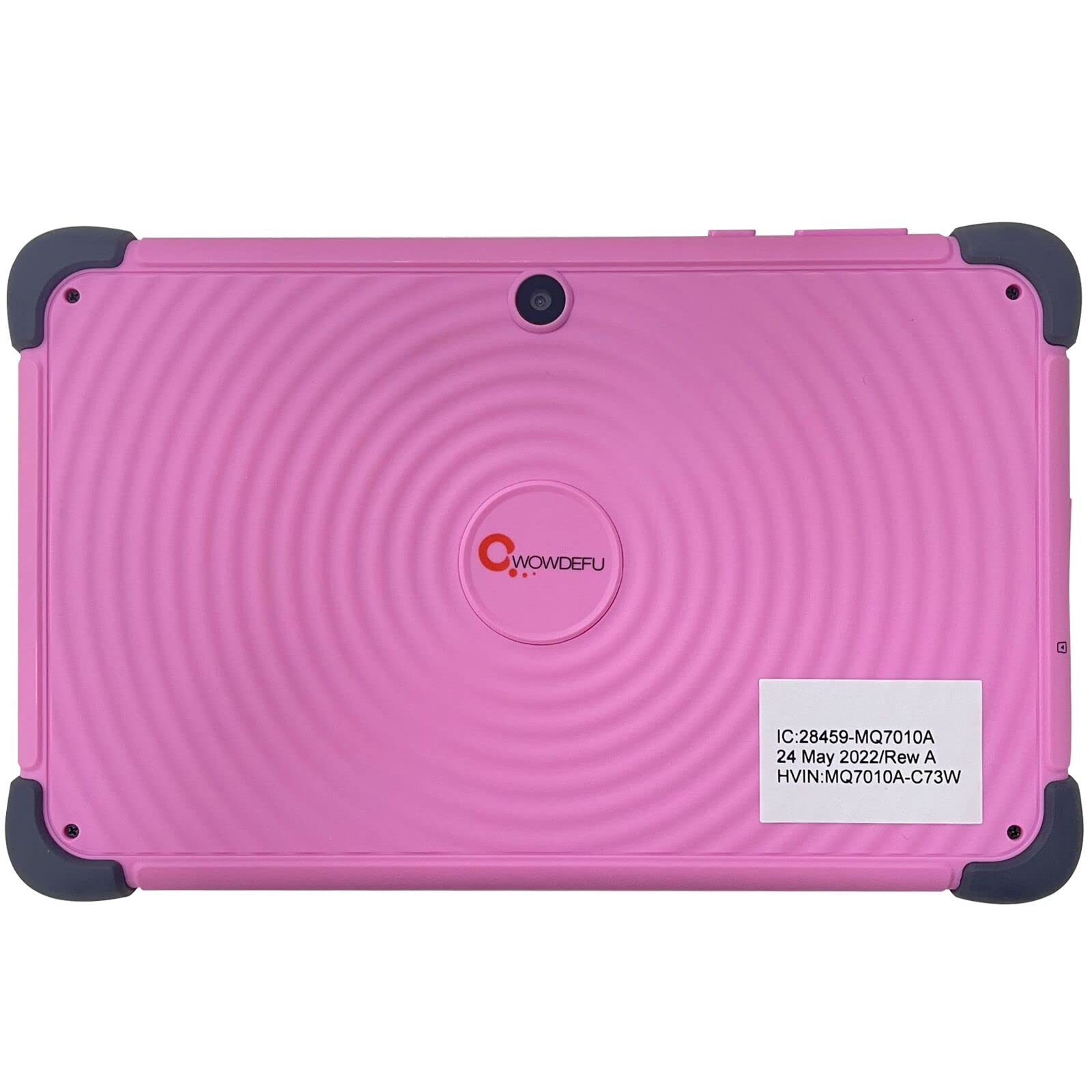 CWOWDEFU Kids Tablet 7 Inch Android 11 Tablet Kids Learning Tablet WiFi Tablet for Children Toddlers 7" Tablet for Home School Parent Control Educational Tablet with Kid-Proof Case (Pink)