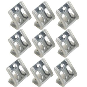 50pcs 5 Holes Thick Couch Spring Clips, Upholstery Clips for Furniture Spring Clips, Ek Clips, S Clips Zig Zag Spring Clip, Sofa Chair Spring Repair