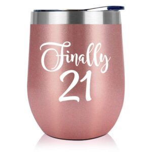 neweleven 21st birthday gifts for women, her - 2004 21st birthday decorations for her - 21st birthday ideas for women, her, daughter, sister, best friends - 12 oz tumbler