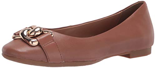 Aerosoles Women's Candice Ballet Flat, TAN Leather, 6