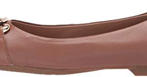 Aerosoles Women's Candice Ballet Flat, TAN Leather, 6