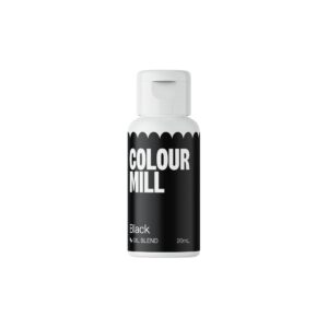 colour mill oil-based food coloring, 20 milliliters black