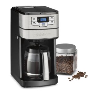 Cuisinart DGB-400SSFR Grind and Brew 12 Cup Coffeemaker - Silver (Renewed)