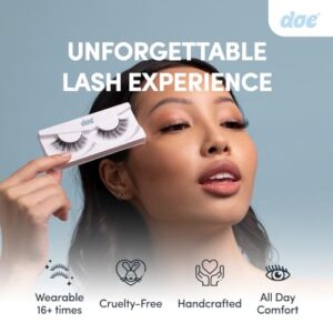 Starry Night - Reusable & Natural Looking Lash Wispies. Handmade from Ultra-Fine Korean Silk. Lightweight Eyelash for that Everyday Look (1 Pack)