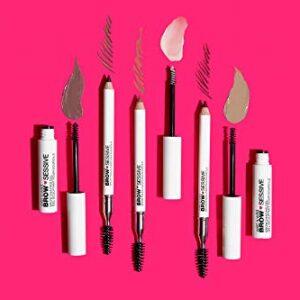 wet n wild Brow-Sessive Brow Pencil, Ultra-Precise Dual Ended Spoolie Brush for Perfect Buildable Blendable Shaping, Natural Lasting Shades for Every Brow, Cruelty-Free & Vegan - Dark Brown(Packaged)