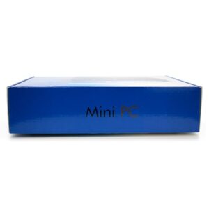 BASOARO Mini Industrial Fanless Desktop PC, Tiny Desktop Computer i7 8550U, 64G RAM 512G SSD 1TB HDD, Mini PC Dual RJ45 LAN, DP/EDP/HD, LPT, 6 RS232 COM, WiFi, BT, Windows 11 Pro/Linux