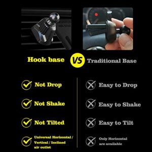 GEEKAM Car Air Vent Clip for Diameter 0.67inch （17mm） Joint Ball Cell Phone Holder for Car & Wireless Car Charger