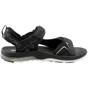 Gold Pigeon Shoes Air Cushion Megnetic Closure Snap Lock Sports Sandals for Men & Women: 1676 Black, EU40 (Women Size 9.5-10 / Men Size 8-8.5)