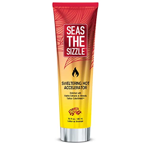 Fiesta Sun Seas The Sizzle Sweltering Hot Accelerator Tingle (280ml), Orange