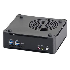 HUNSN 4K Mini PC, Desktop Computer, Server, 6 Cores I7 8750H, Windows 11 Pro or Linux Ubuntu, BM21b, DP, HDMI, 6 x USB3.0, Type-C, LAN, Smart Fan, 32G RAM, 1TB SSD