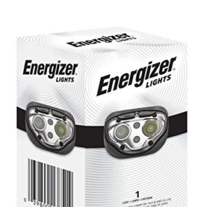 Energizer Rechargeable LED Headlamp Pro400, IPX4 Water Resistant, High-Powered Bright LED, Multiple Light Modes, Best Headlight for Camping, Running, Outdoors, Emergency Light, USB Included