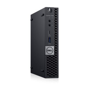 Dell Optiplex 7060 Micro PC Desktop, Intel Core i5-8500T 2.1GHz 6-Core (Hexa Core), 8GB DDR4 RAM, 256GB SSD, Windows 10 Pro (Renewed)