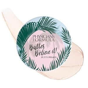 physicians formula butter believe it! putty primer creamy, skin-perfecting, minimizes pores | dermatologist tested, clinicially tested
