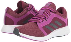 adidas Women's Edge Lux 4 Running Shoe, Sonic Fuchsia/Grey/Victory Crimson, 7.5