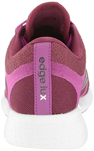 adidas Women's Edge Lux 4 Running Shoe, Sonic Fuchsia/Grey/Victory Crimson, 7.5