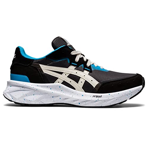 ASICS Women's Tarther Blast Shoes, 11, Black/AIZURI Blue