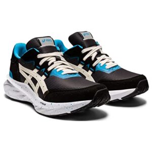 ASICS Women's Tarther Blast Shoes, 11, Black/AIZURI Blue