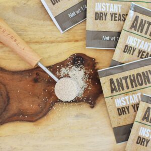 Anthony's Instant Dry Yeast Packets, Contains 42 Individual Packets, Gluten Free