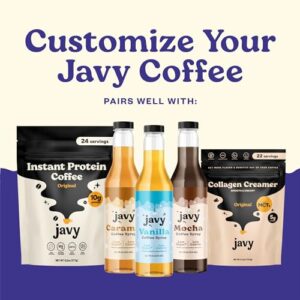 Javy Coffee Concentrate - Cold Brew Coffee, Perfect for Instant Iced Coffee, Cold Brewed Coffee and Hot Coffee, 35 Servings - Original Decaf