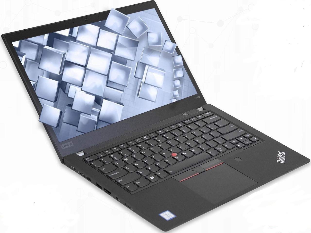 Lenovo ThinkPad T490 14-inch HD Notebook - Intel Core i5 (8th Gen) i5-8365U 1.60 GHz - 8 GB RAM - 128 GB SSD - Black - Windows 10 Pro (Renewed)