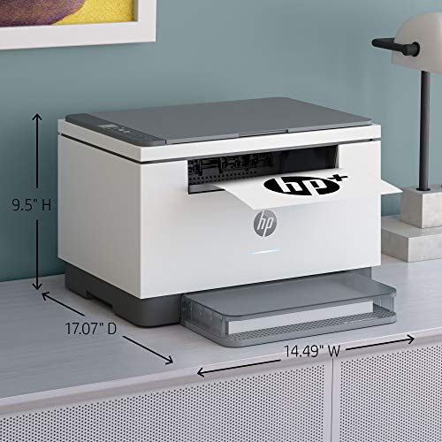 HP LaserJet MFP M234dwe All-in-One Wireless Black & White Printer with HP+ and 6 Months Free-cartridges (6GW99E),Gray