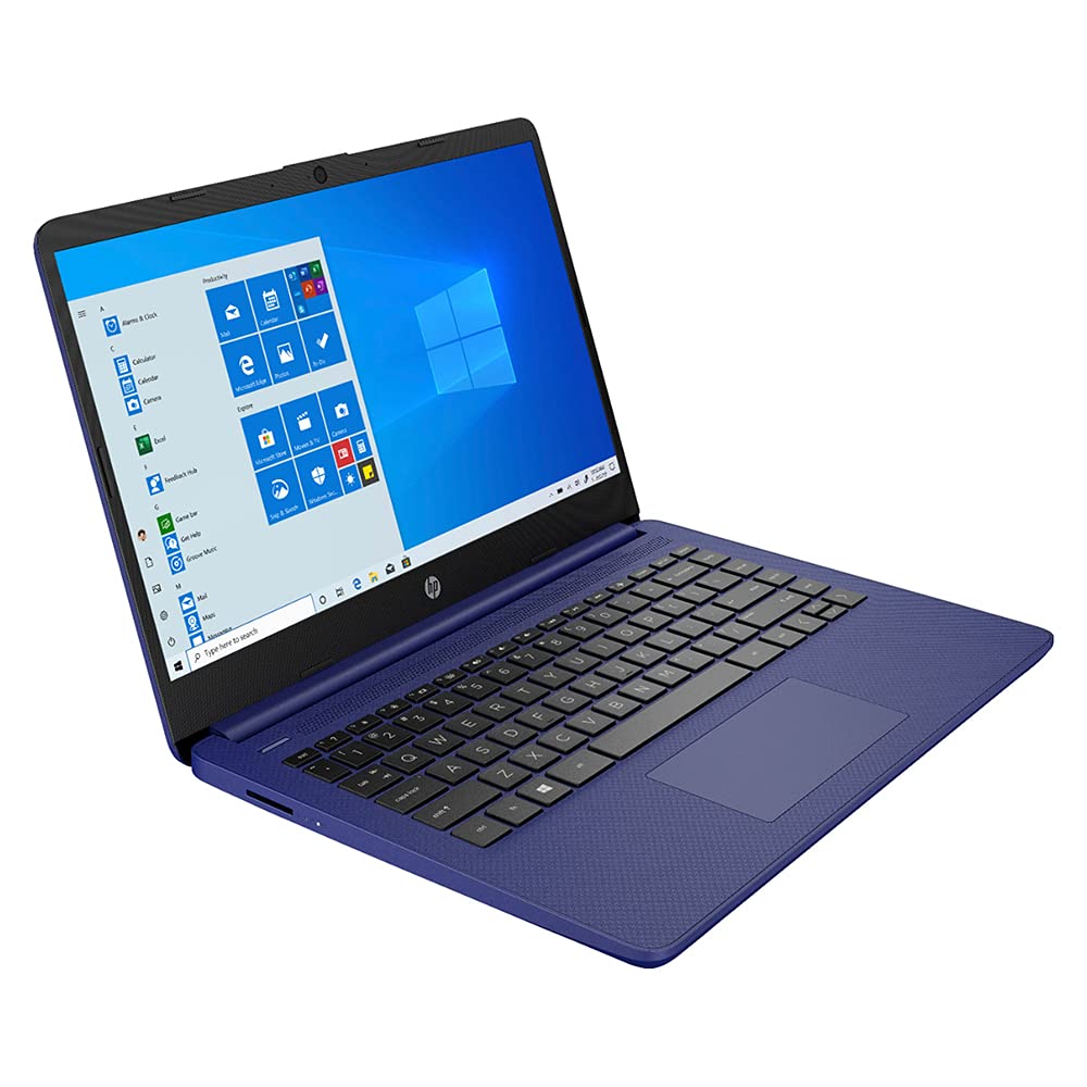 HP 14" Laptop Intel Celeron N4020 4GB 64GB, Intel UHD Graphics 600, Windows 10 Home in S Mode, GS HDMI Cable (Blue)