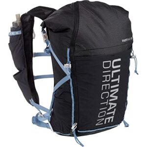 ultimate direction fastpack 20l daypack for running, trails, hiking, cycling, mountain biking, ultra marathon, or travel