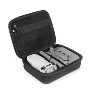 jsver carrying case for dji mini 2 hard shell storage case for mavic mini 2/ mini 2 se drone remote comtroller and other accessories, with propeller protectors and control stick cover