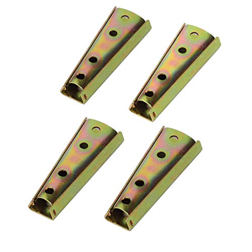 KAFENDA Sofa Latch, Sofa Slider, Bed Frame Accessories, Furniture Connector, Tapered Diagonal Bolt, Sofa Fixing Bolt, Interlocking Sofa Connector Bracket 【Length 120MM】(Color)