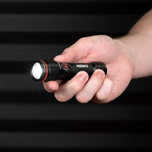 NEBO Redline Flashlight, Rechargeable LED Water & Impact Resistant Handheld Flashlights, Available in 450, 1000, 1400, & 2000 Lumens, Redline Flex 450 Lumens