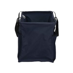 Household Essentials Blue Krush Canvas Utility Tote with Pockets | Reusable Grocery Bag Black Trim