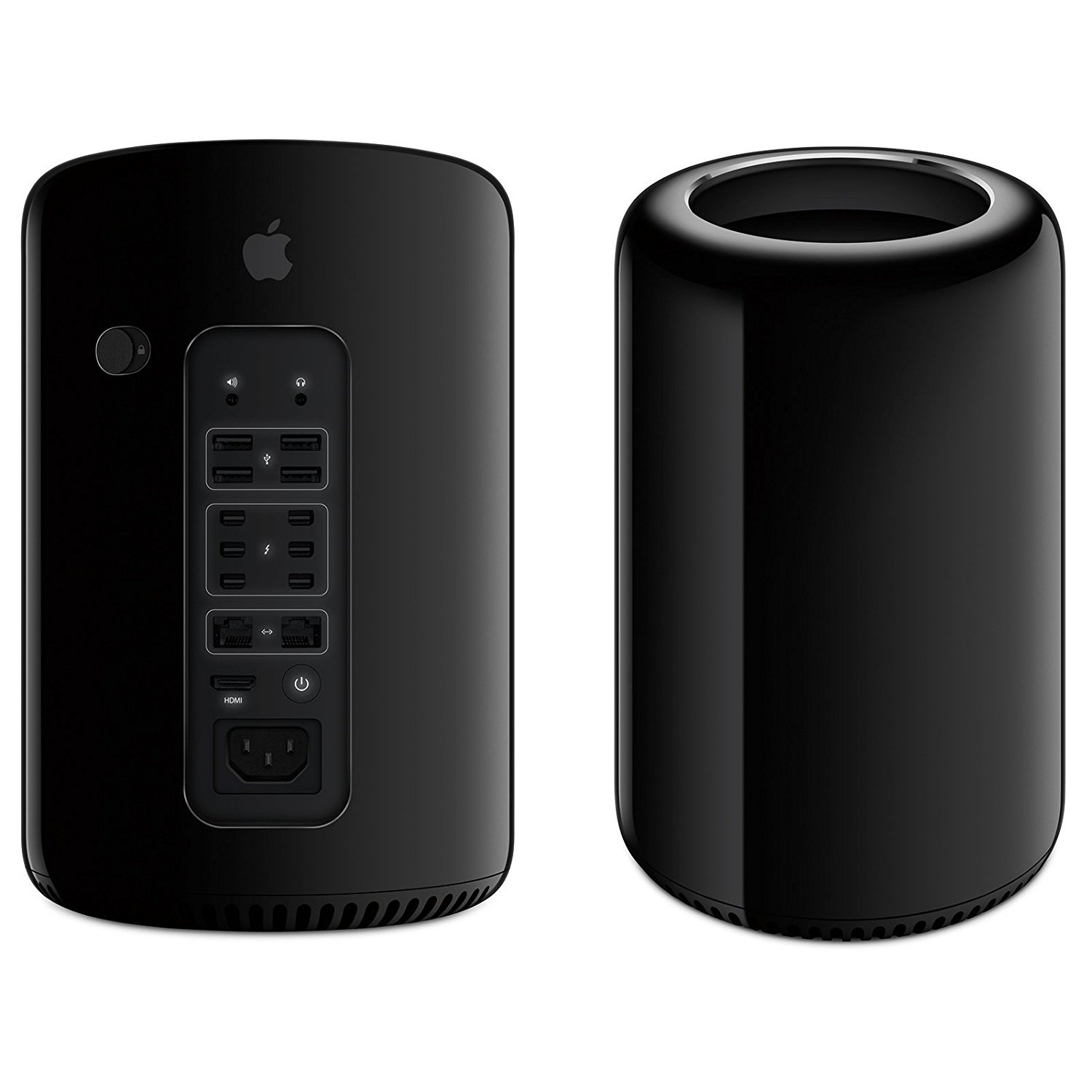 Apple Mac Pro Desktop Computer - Intel Xeon E5 3.7GHz Quad-Core CPU, 12GB RAM, 512GB SSD, ME253LL/A (Renewed)