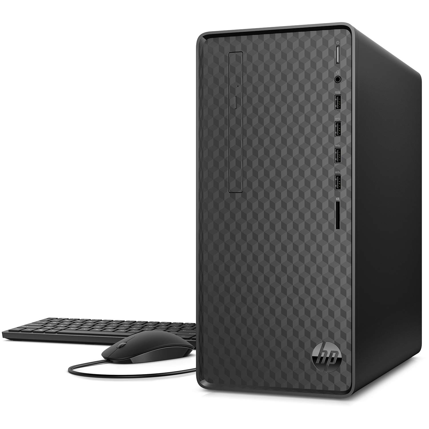 HP Desktop PC AMD Ryzen 3 3200G Quad Core 8GB RAM 1TB DVD±RW W10H - M01-F0033w