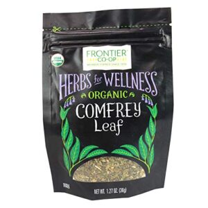 frontier co-op organic cut & sifted comfrey leaf 1.27oz