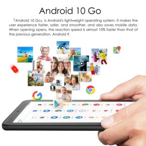 Hyjoy Tablet 9 Inch Android 10 Quad-Core 2GB RAM 32GB ROM IPS HD Display 4000mAh Tablets(Black)