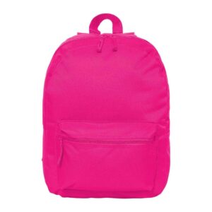 liberty bags 16" basic backpack os hot pink