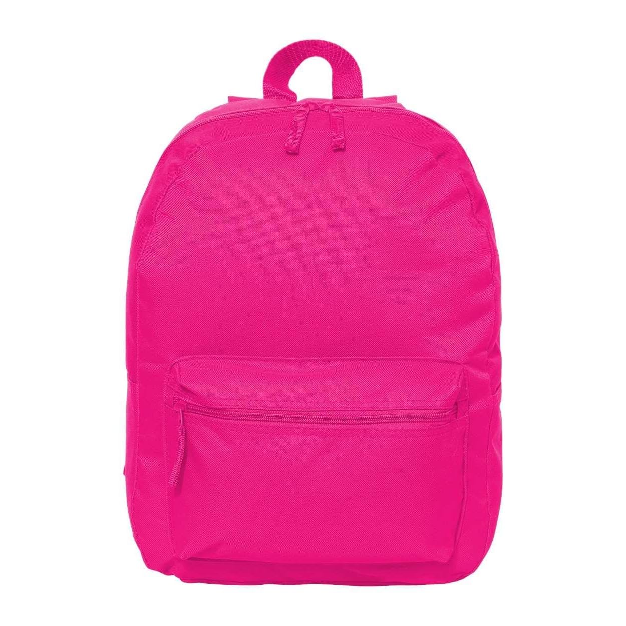 Liberty Bags 16" Basic Backpack OS HOT PINK