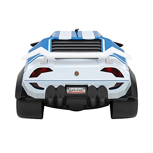 FORTNITE Joy Ride Whiplash Vehicle (Blue & White), with 4-inch Articulated X-Lord Figure