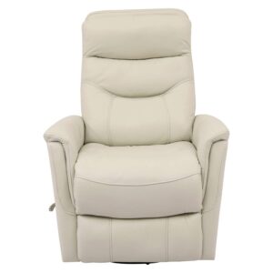 Parker Living Gemini - Ivory Manual Swivel Glider Recliner