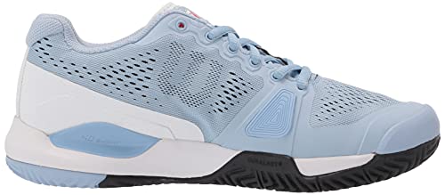 Wilson Women's Rush PRO 3.0 PB W Pickleball Shoe, CHAMBRY BLUEW/White/Outerspace, 6