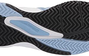 Wilson Women's Rush PRO 3.0 PB W Pickleball Shoe, CHAMBRY BLUEW/White/Outerspace, 6