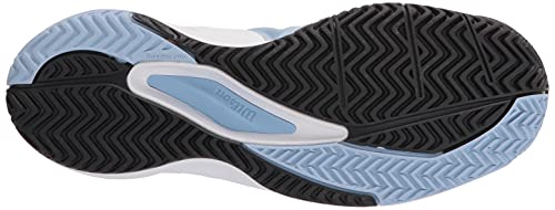 Wilson Women's Rush PRO 3.0 PB W Pickleball Shoe, CHAMBRY BLUEW/White/Outerspace, 6