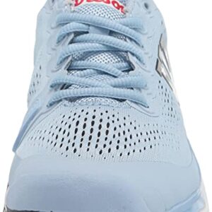 Wilson Women's Rush PRO 3.0 PB W Pickleball Shoe, CHAMBRY BLUEW/White/Outerspace, 6