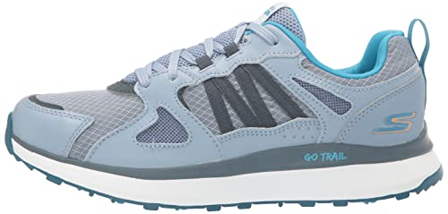 Skechers Women's GO Run Adventure Sneaker, Blue, 8.5