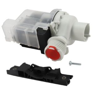 137221600 134051200 washer drain pump by techecook (365-days warranty) - replacement for kenmore frigidaire washing machine - replacement part 137108100, 137151800, ap5684706, 134740500, ps7783938