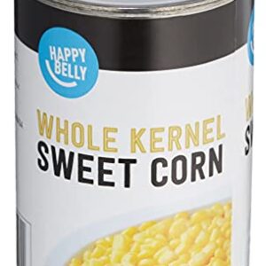 Amazon Brand - Happy Belly Whole Kernel Corn, 15.25 ounce (Pack of 1)