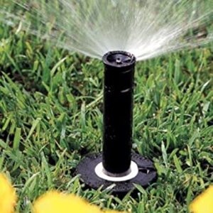 Rain Bird 1803DSHPRS Pressure Regulating (PRS) Professional Dual Spray Pop-Up Sprinkler, 180° Half Circle Pattern, 8' - 15' Spray Distance, 3" Pop-up Height