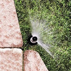 Rain Bird 1803DSHPRS Pressure Regulating (PRS) Professional Dual Spray Pop-Up Sprinkler, 180° Half Circle Pattern, 8' - 15' Spray Distance, 3" Pop-up Height