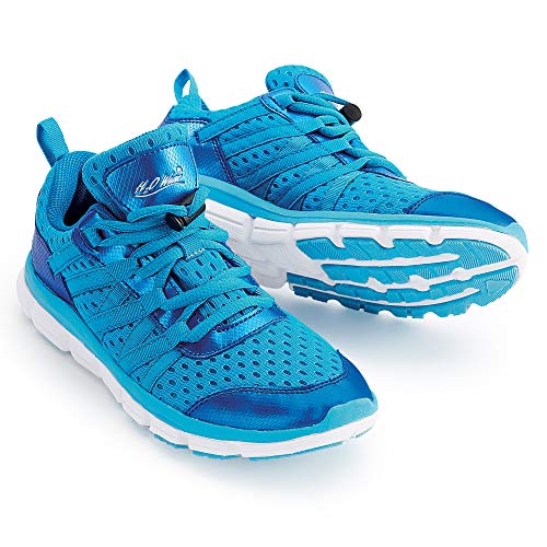 H2O Wear Aqua Vibe Women’s Water Aerobics Shoe/Water Sneaker Size Ladies Size 8 Marine Blue